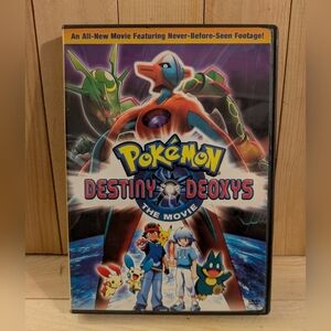 Pokémon Destiny Deoxys DVD The Movie Pre-owned